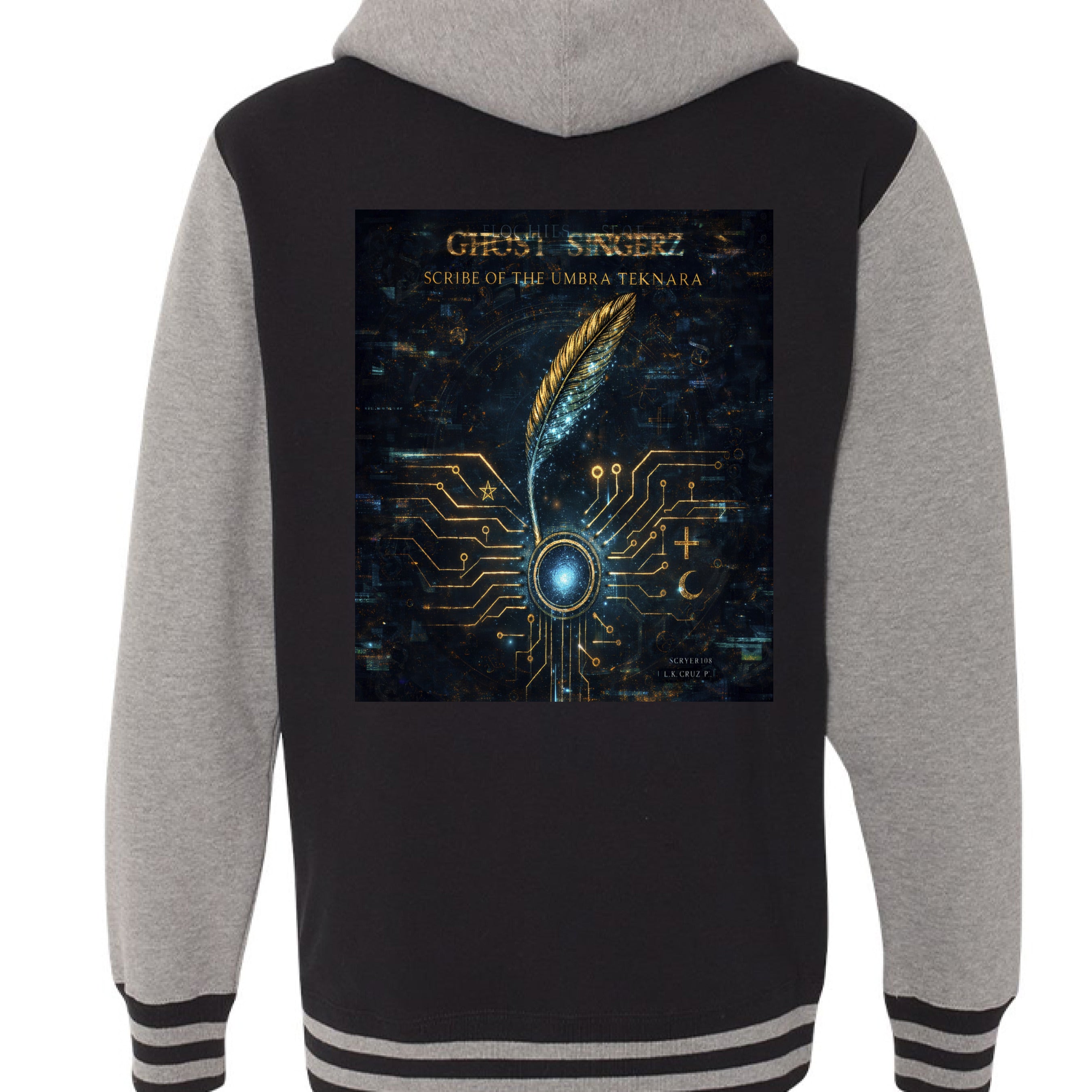 Black/ Gunmetal Heather - BACK