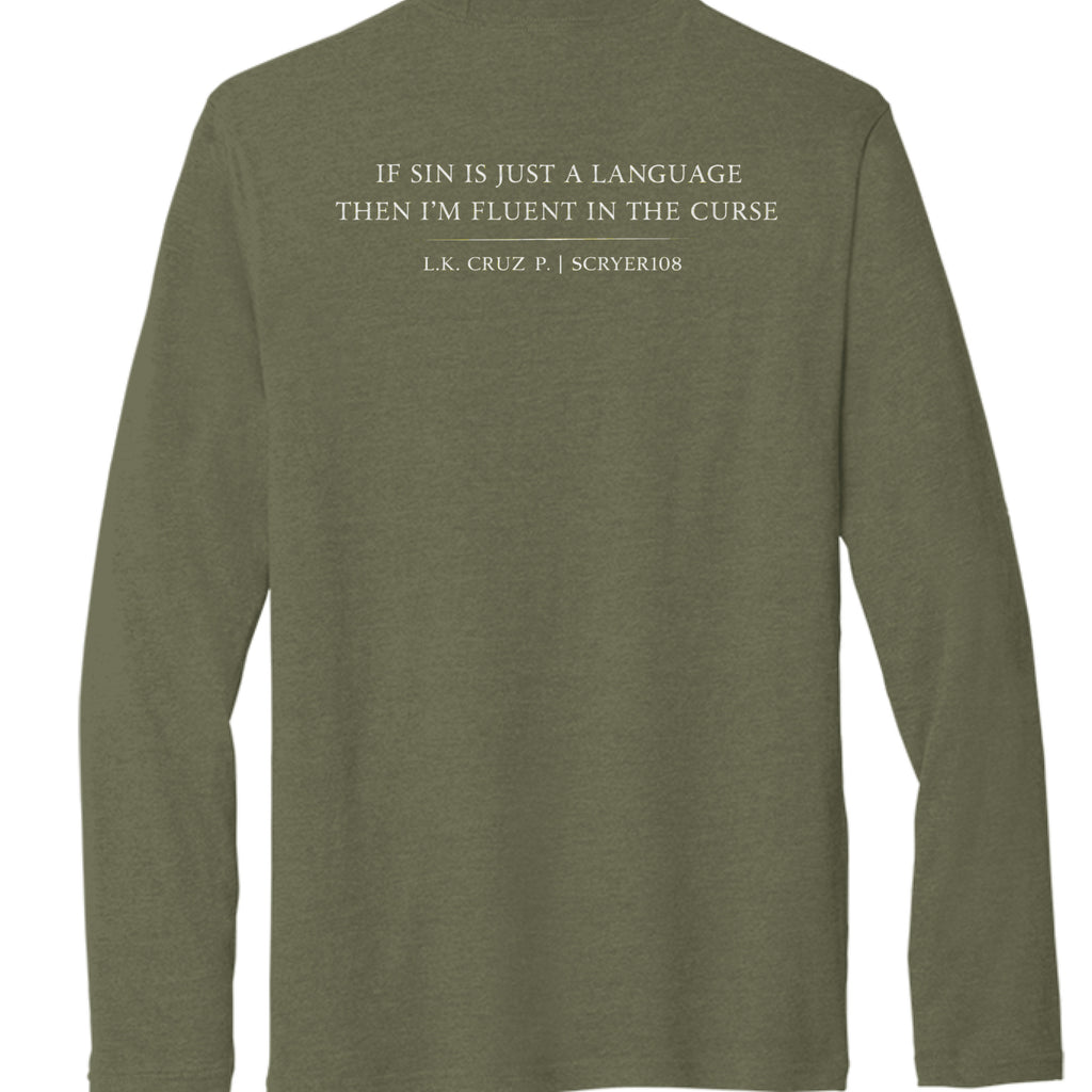 Military Green Heather - BACK
