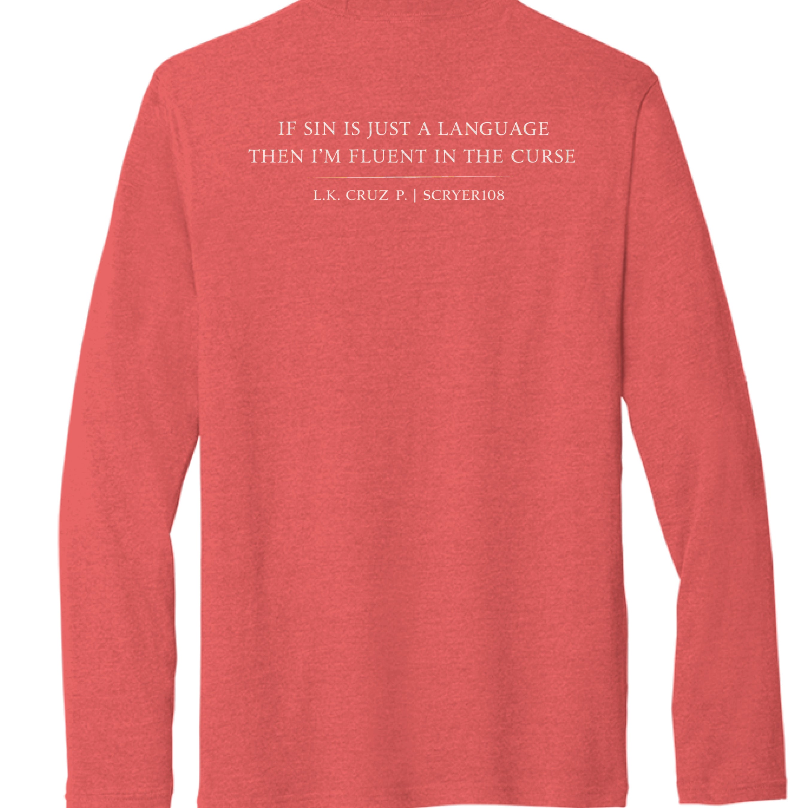 Bright Red Heather - BACK
